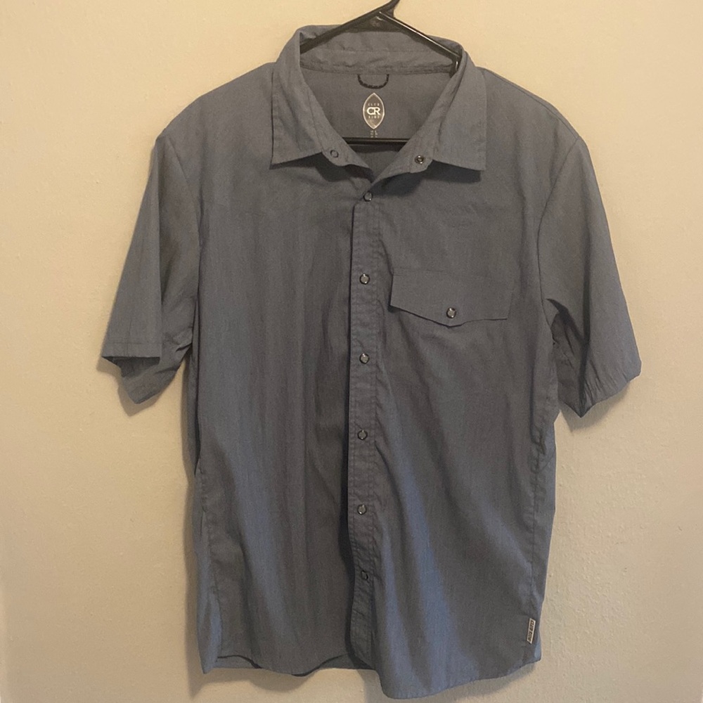 Club Ride cycling button down